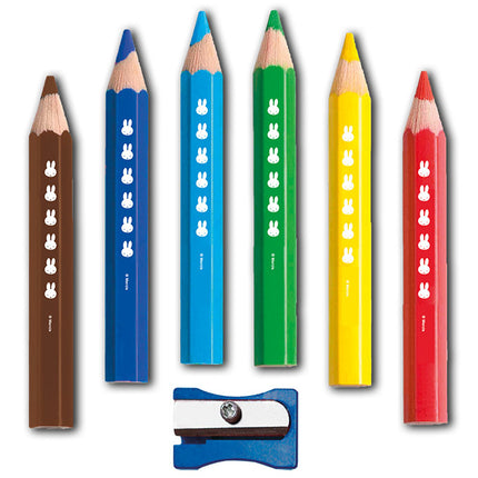 Miffy crayons de couleur 5pcs