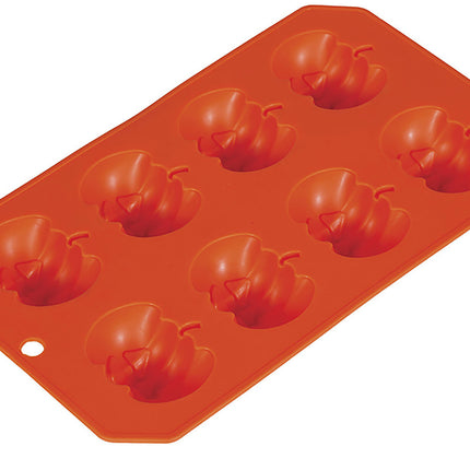 Moule à glace Halloween Citrouilles 22cm 8 pièces