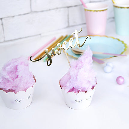 Moules à cupcake Licorne 6pcs