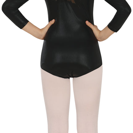 Justaucorps Black Girl Metallic