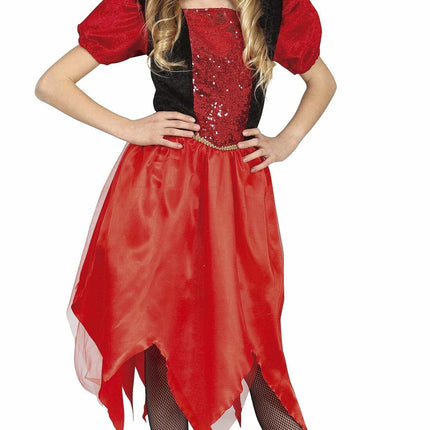 Costume d'Halloween Diable Fille