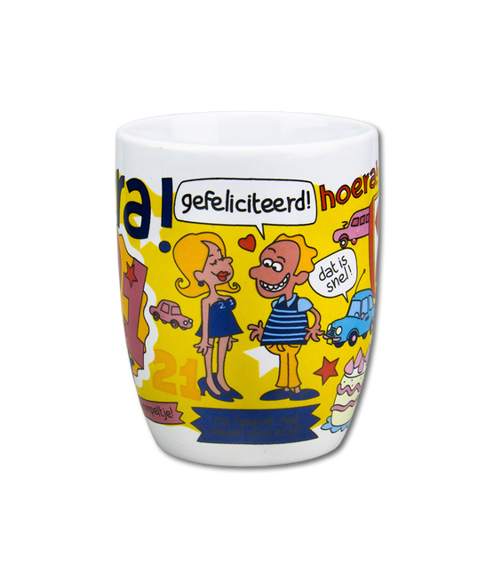 Mug 21 ans 12cm