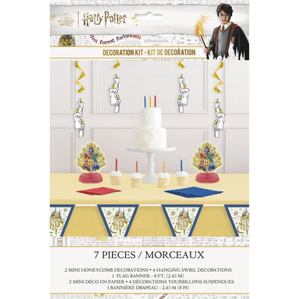Ensemble de décoration Harry Potter 7 pièces