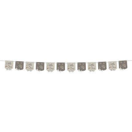Guirlande de lettres de naissance Little One 6m