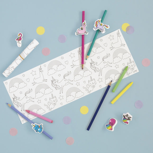 Set de coloriage de licornes 3 pièces