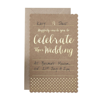 Invitations de mariage 17cm 10pcs