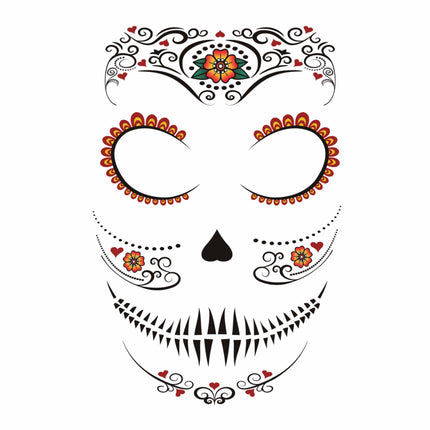 Autocollants Dia De Los Muertos 30x14 cm