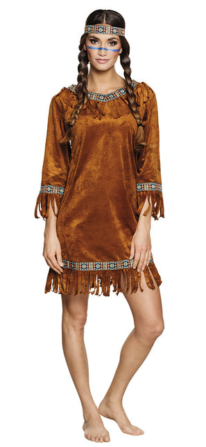 Robe indienne marron M