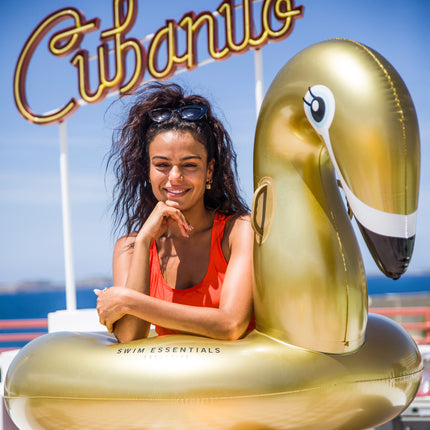 Panier de natation Swan Gold 95cm