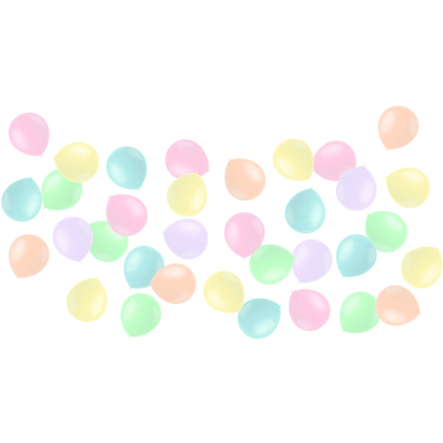Ballons colorés Pastel 13cm 50pcs