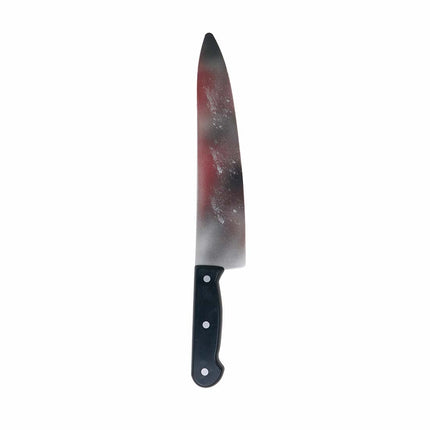 Halloween Faux couteau sang 39cm