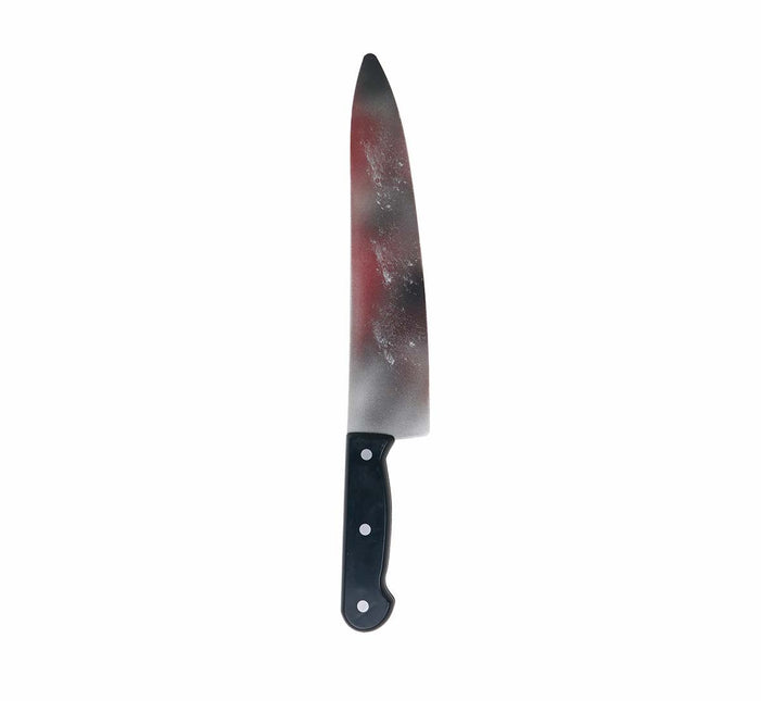 Halloween Faux couteau sang 39cm