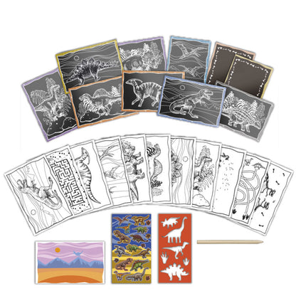 Livre de dessins de dinosaures
