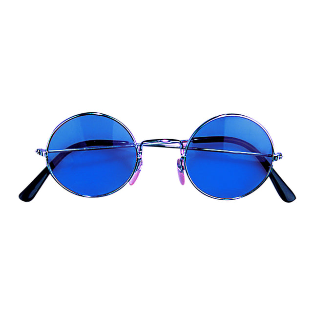Lunettes hippies bleues