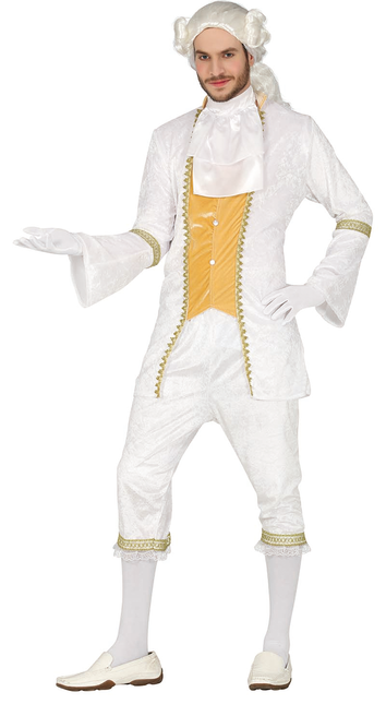 Costume de comptage blanc