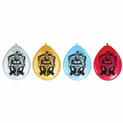 Ballon chevalier 8pcs 30cm