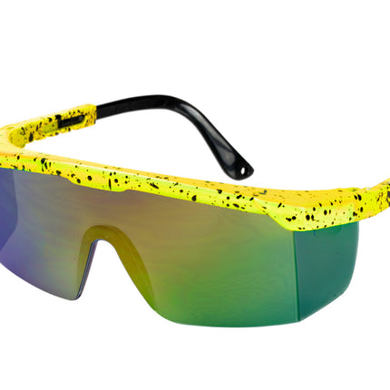 Lunettes jaunes 80's