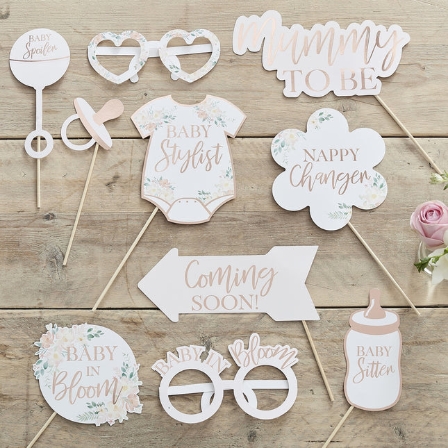 Photobooth Naissance 10pcs