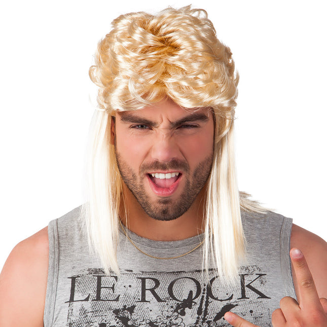 Perruque blonde Larry