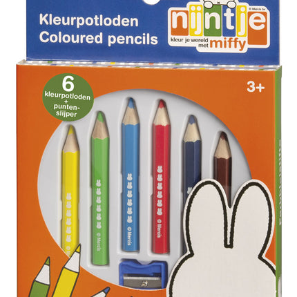 Miffy crayons de couleur 5pcs