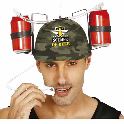 Casque Beer King Camouflage