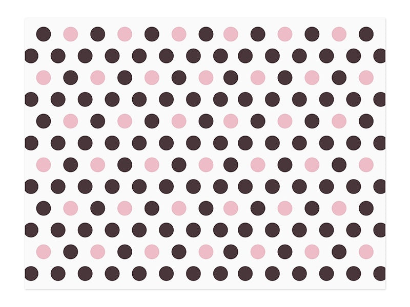 Set de table Rose Noir 40cm 6pcs