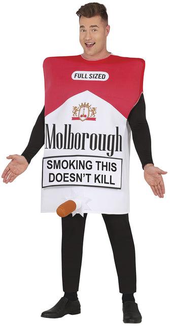 Costume de paquet de cigarettes pour hommes