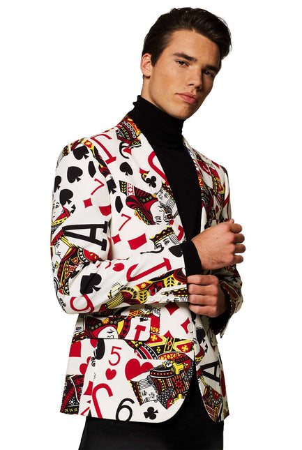 Casino Playing Cards Blazer Hommes <tc>OppoSuits</tc>