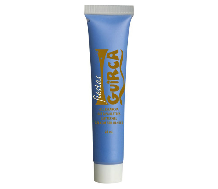 Tube de maquillage bleu clair 20ml