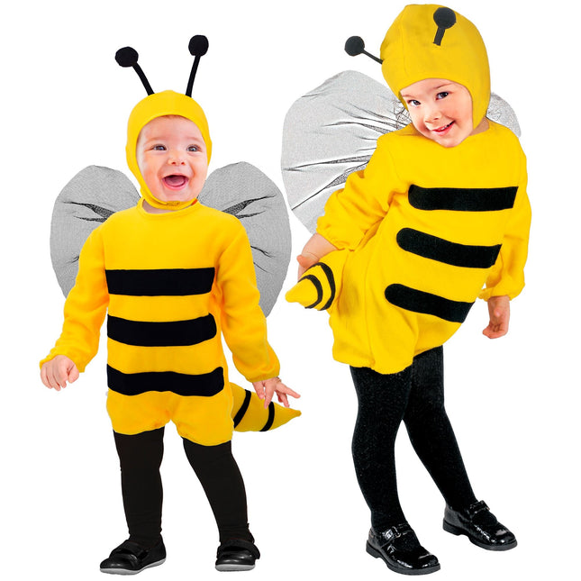 Costume d'abeille jaune bébé