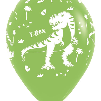 Ballons Dinosaures Mix 30cm 25pcs