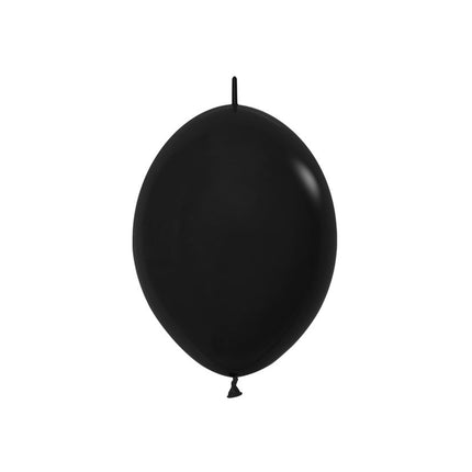 Ballons noirs 15cm 50pcs