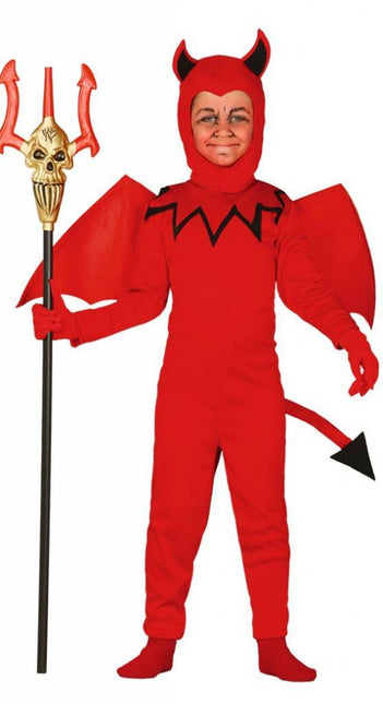 Costume d'Halloween Enfant Diable avec ailes