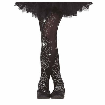 Legging Halloween Toile d'araignée enfant
