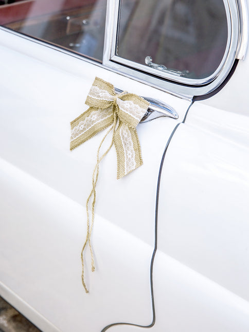 Ensemble de décoration de voiture Arcs de mariage