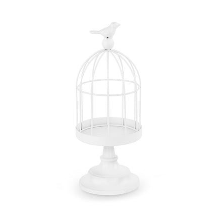 Décoration de table blanche Birdcage 27.5cm