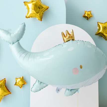 Ballon à l'hélium Baleine vide 78cm