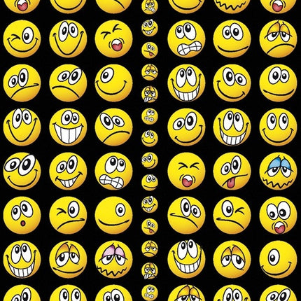 Emojis Crazy Stickers Gold