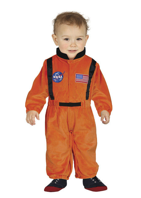 Combinaison d'astronaute Orange Baby