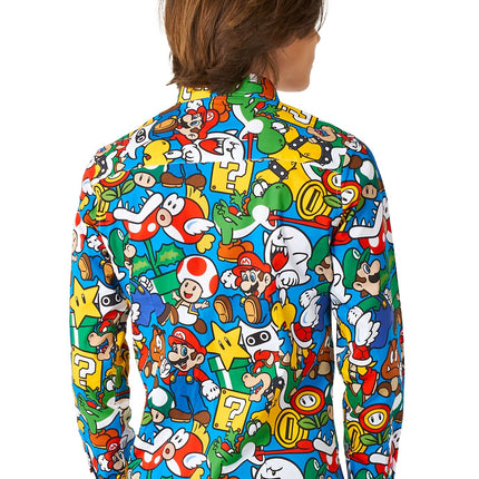 Chemise Super Mario Garçon Ado <tc>OppoSuits</tc>