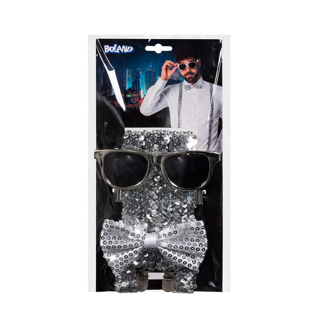 Ensemble d'accessoires en argent 3 pièces