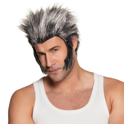 Perruque d'Halloween Loup-garou