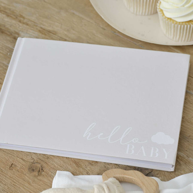 Livre d'or Hello Baby 16cm