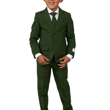 Costume vert foncé Garçon <tc>OppoSuits</tc>