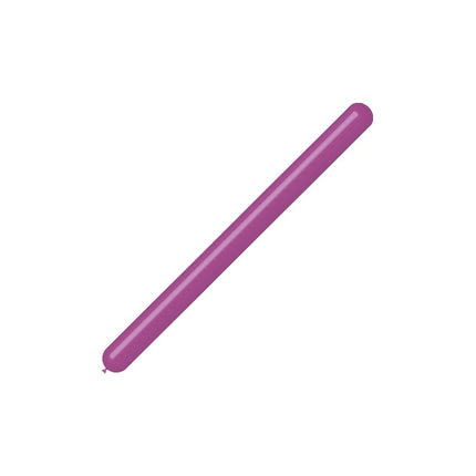 Ballons à modeler Fuchsia 7.5cm 150cm 100pcs