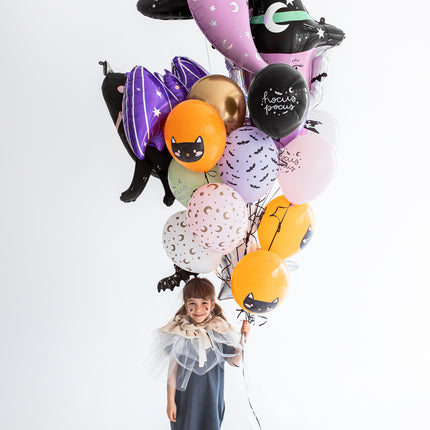 Ballons colorés d'Halloween 30cm 50pcs