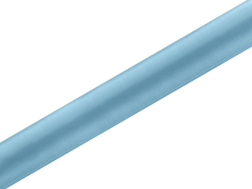 Chemin de table turquoise 36cm 9m