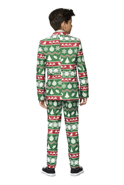 Costume vert L'enfant de Noël