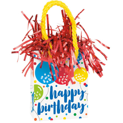 Poids du ballon Joyeux anniversaire