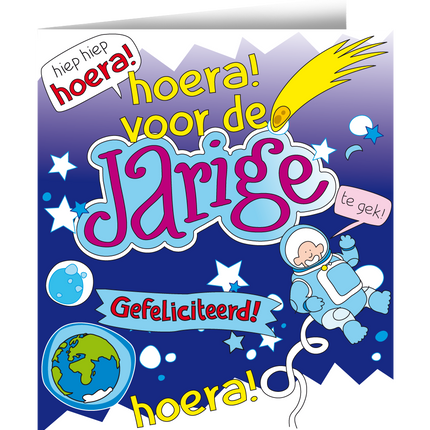 Carte d'anniversaire Birthday Cartoon 16.5cm